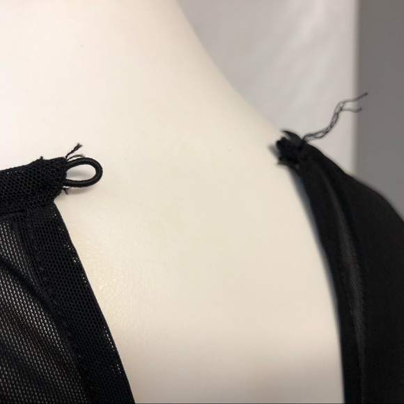 Woman’s Guess Sheer Floral Print Body Con Dress L - Picture 7 of 8